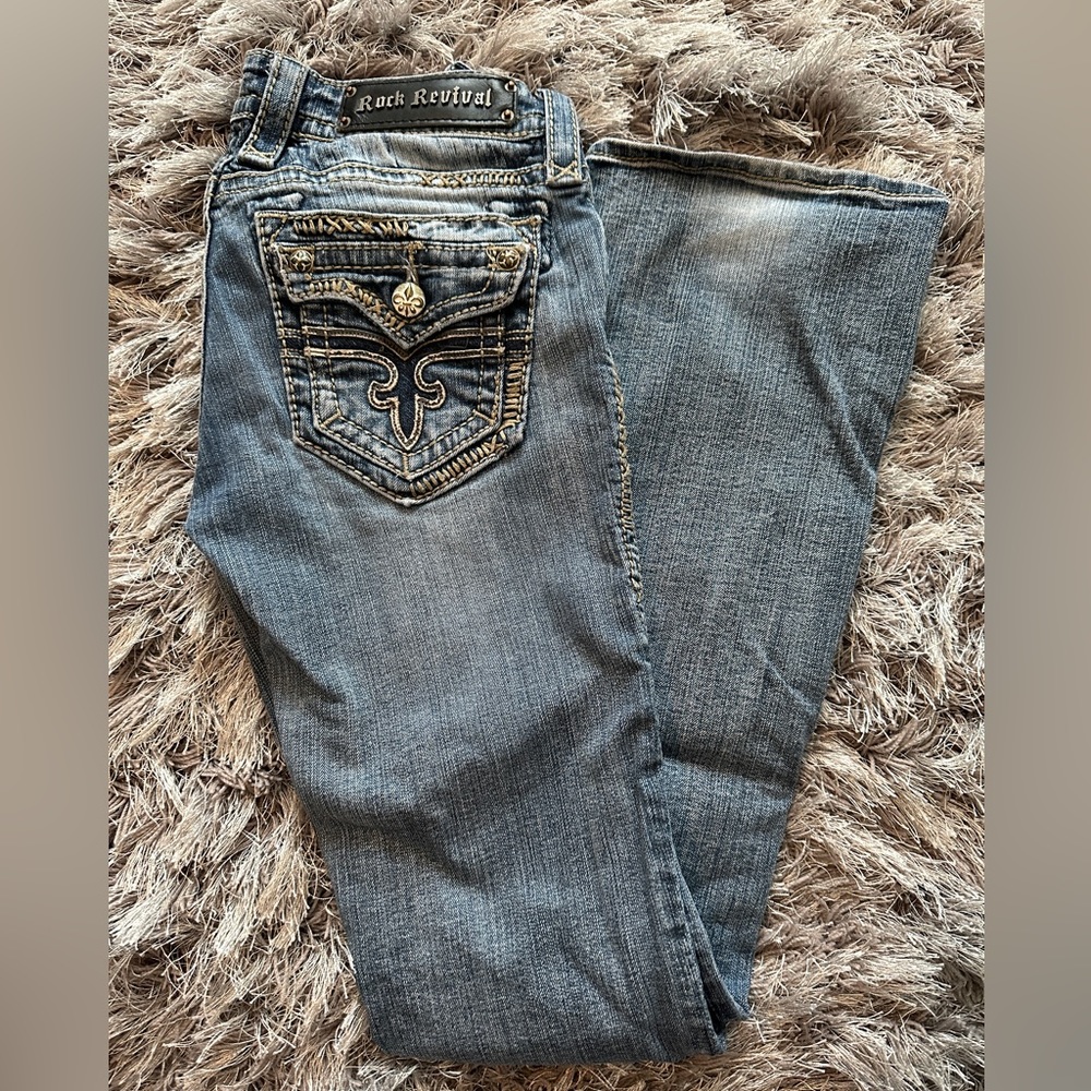 Rock Revival Holly Bootcut Jeans sz 26